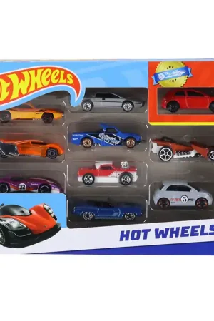 Hot Wheels Auto's - 10-pack - Assorti Tijdelijk Beschikbaar