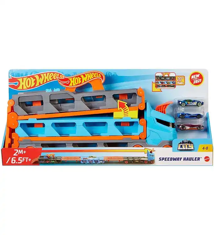 Hot Wheels Vrachtwagen - City Snelwegtransporteur Hete Deal