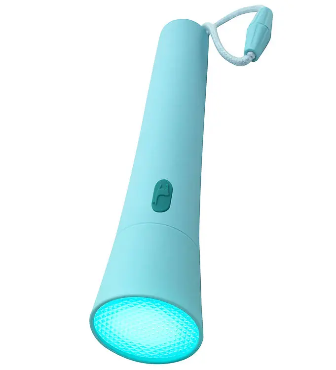 Favoriet Lalarma Zaklamp - Kleurverandering - 15 cm - Blauw