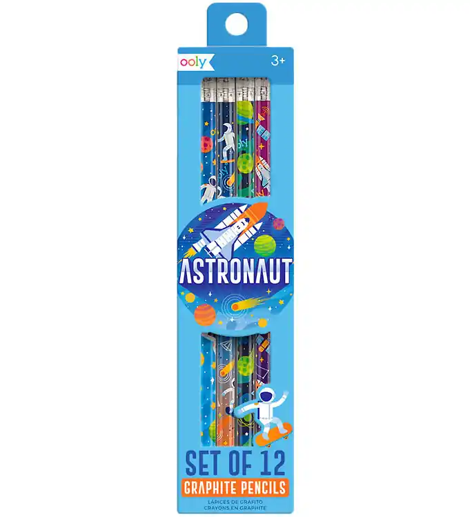 Ooly Potloden - 12-pack - Astronaut Premium