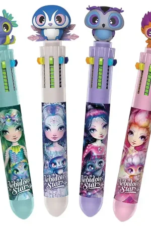 Nebulous Stars Balpen - 10 Color Ballpoint - Assorti Exclusieve Aanbieding