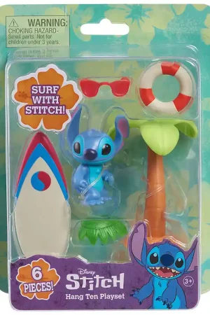 Disney Stitch Speelset - 6 Onderdelen - Hang Tien Bestseller