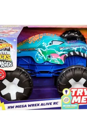 Hot Wheels Afstandsbediening Auto m. Licht/Geluid - Monster Truc Premium