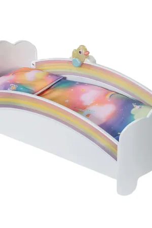 Direct Verzonden Baby Born Poppentoebehoren - Regenboogbed