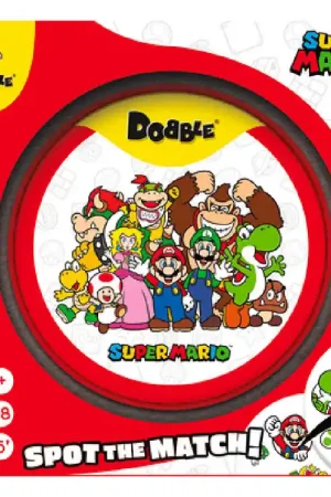 Asmodee - Dobble - Super Mario Nordic Beperkte Voorraad