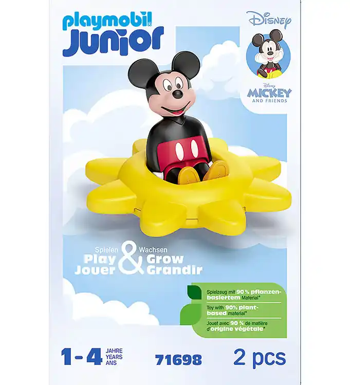 Playmobil Junior - Disney - Mickey's draaiende zon... - 71698 - Nieuw