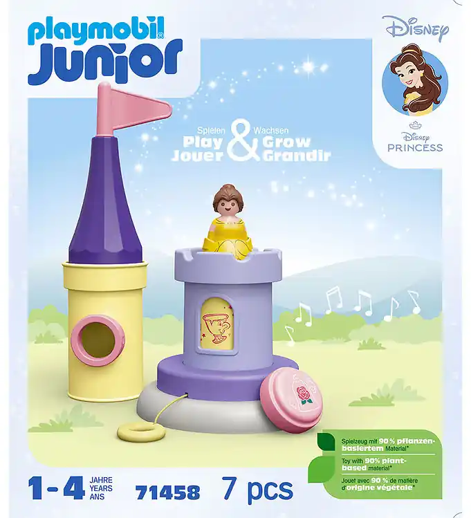 Playmobil Junior - Disney - Belle's Speeltoren... - 71458 - 7 On Alleen Vandaag