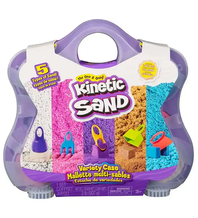 Lage Kosten Kinetic Sand Strandset - 907 g - Variatiekoffer