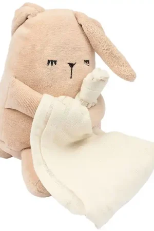 Betrouwbaar Fabelab Muzikale teddybeer - Bunny - 18 cm - Dusty Rose
