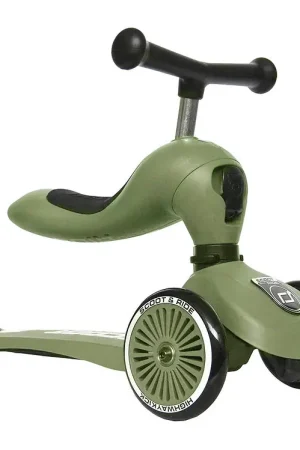 Alleen Vandaag Scoot and Ride Highway Kick 1 - Olive