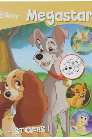 Merkproduct Megastar Kleurboek m. Stickers - 128 pagina's - Disney