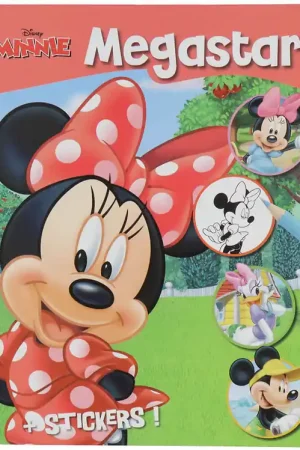 Weekendaanbieding Megastar Kleurboek m. Stickers - 128 pagina's - Disney Minnie