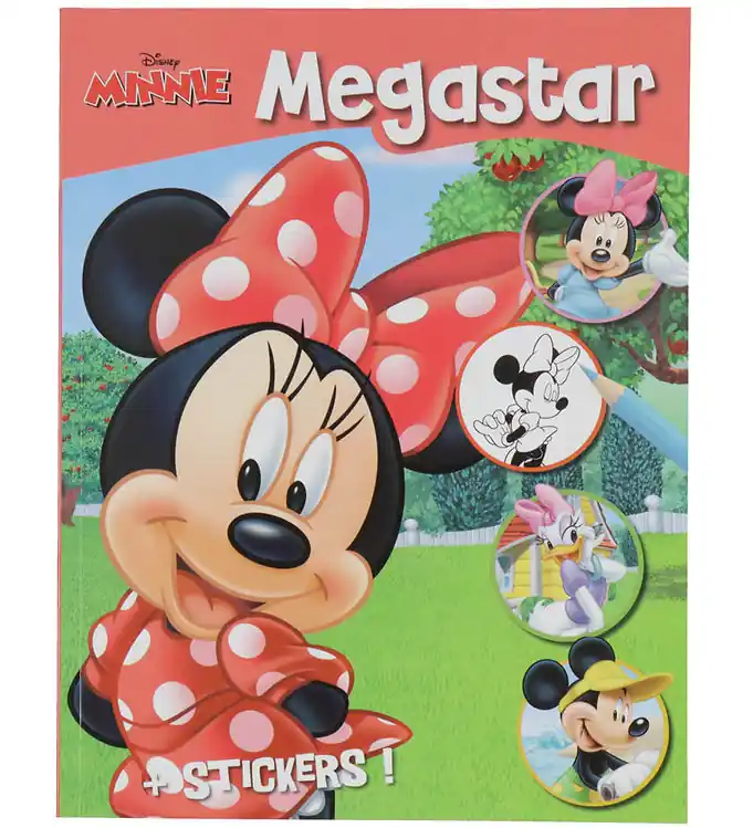 Weekendaanbieding Megastar Kleurboek m. Stickers - 128 pagina's - Disney Minnie