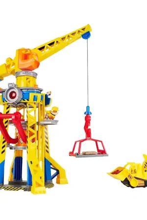 Rubble & Crew Speelgoed - 60 cm - Bark Yard Crane Tower Gratis Retour