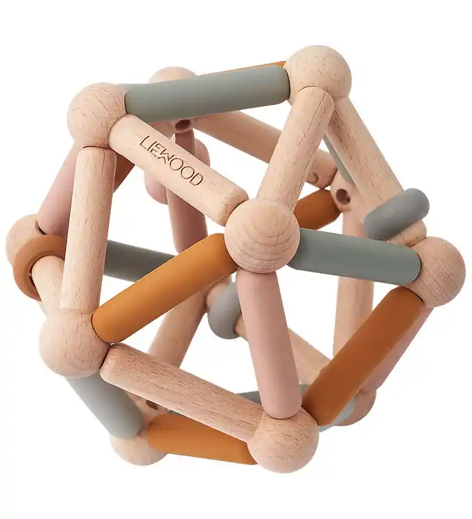 Liewood Motoriekbal - Annemette - Mustard Multi Mix Weekendaanbieding