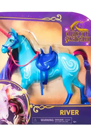 Unicorn Academy Eenhoorn - 28 cm - River Rechtstreeks Van De Fabrikant