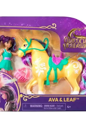 Superprijs Unicorn Academy Speelgoedfiguren - 13,5 cm - Ava & Leaf