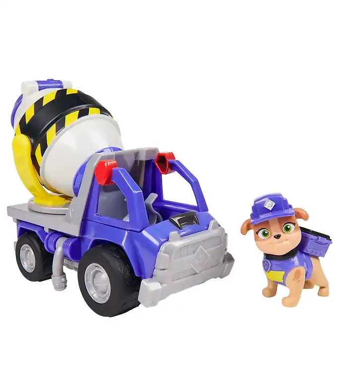 Rubble & Crew Speelgoed - 17 cm - Mix' Cementwagen Beperkt Aanbod