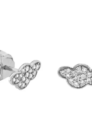 Gratis Retour MillaVanilla Oorbellen - Sky - Bling/Zilver