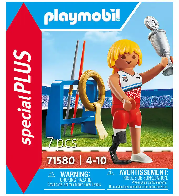Voordeelprijs Playmobil SpecialPlus - Paralympische speer - 71580 - 7 Onderdel