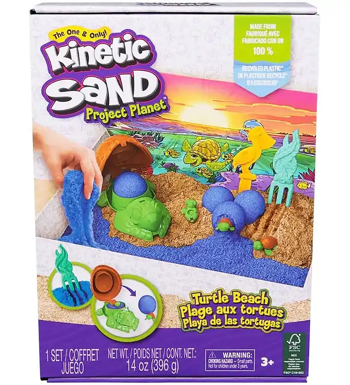 Kinetic Sand Strandset - 396 g - Turtle Strand Favoriet