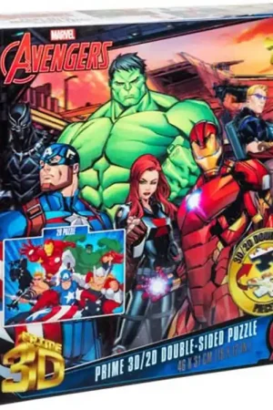 Aanbieding Prime 3D Puzzle Puzzel - 3D/3D - 200 Bakstenen - Avengers
