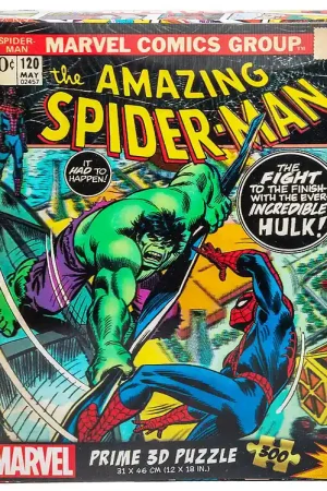 Actieprijs Prime 3D Puzzle Puzzel - 3D - 300 Bakstenen - Spider-Man Comic