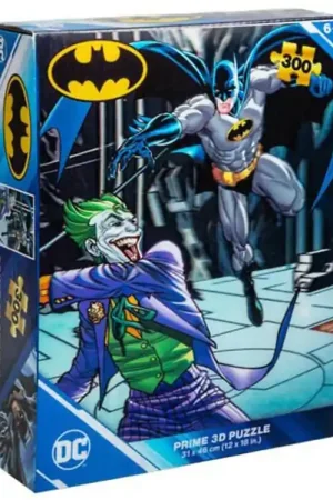 Hete Deal Prime 3D Puzzle Puzzel - 3D - 300 Bakstenen - Batman versus Joke