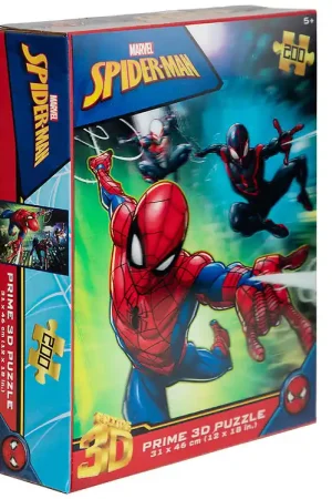 Prime 3D Puzzle Puzzel - 3D - 200 Bakstenen - Spider-Man Favoriet