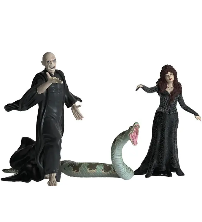 Betaalbaar Schleich Harry Potter - Voldemort, Nagini & Bellatrix - H: 18 cm
