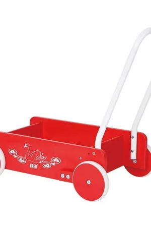 Krea Loopwagen - Rood Bestel Nu