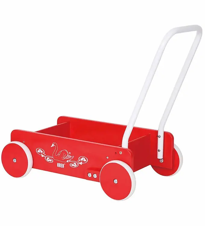 Krea Loopwagen - Rood Bestel Nu