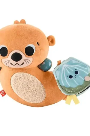 Direct Beschikbaar Fisher-Price Knuffel - 22,8 cm - 2-In-1 Rockin' Tummy Time Otter