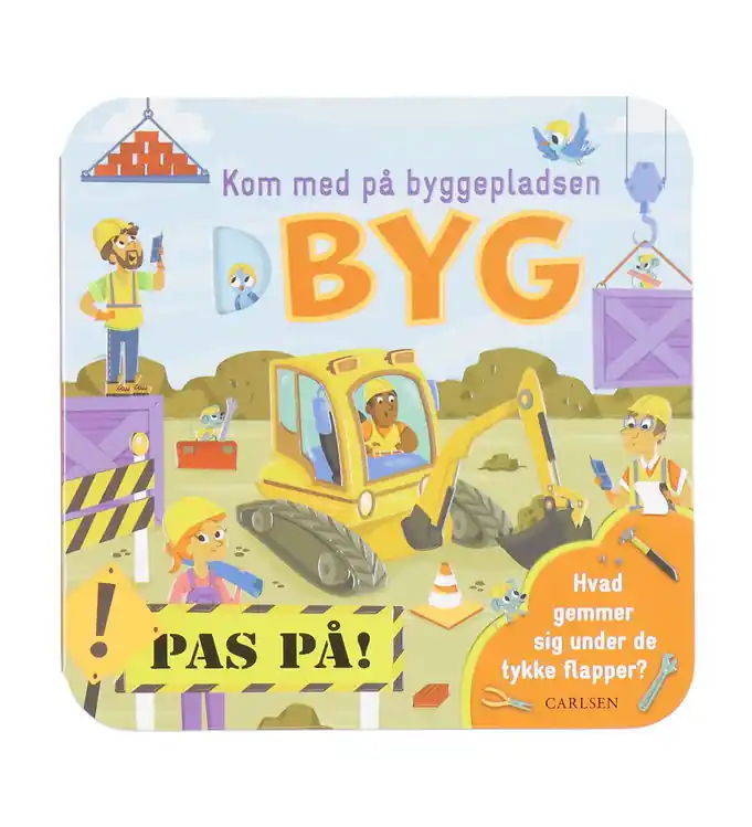 Forlaget Carlsen Prentenboek m. Flapper - Sluit je aan bij de bo Express Levering