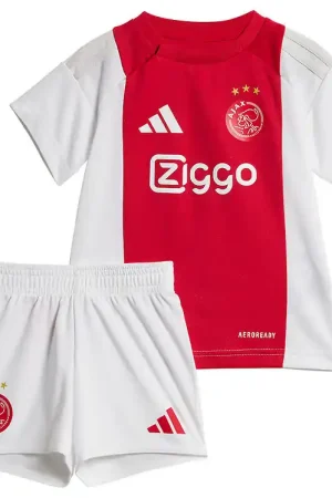 Flitsaanbieding adidas Performance Voetbalkleding - Ajax H BABY - Rood/Wit