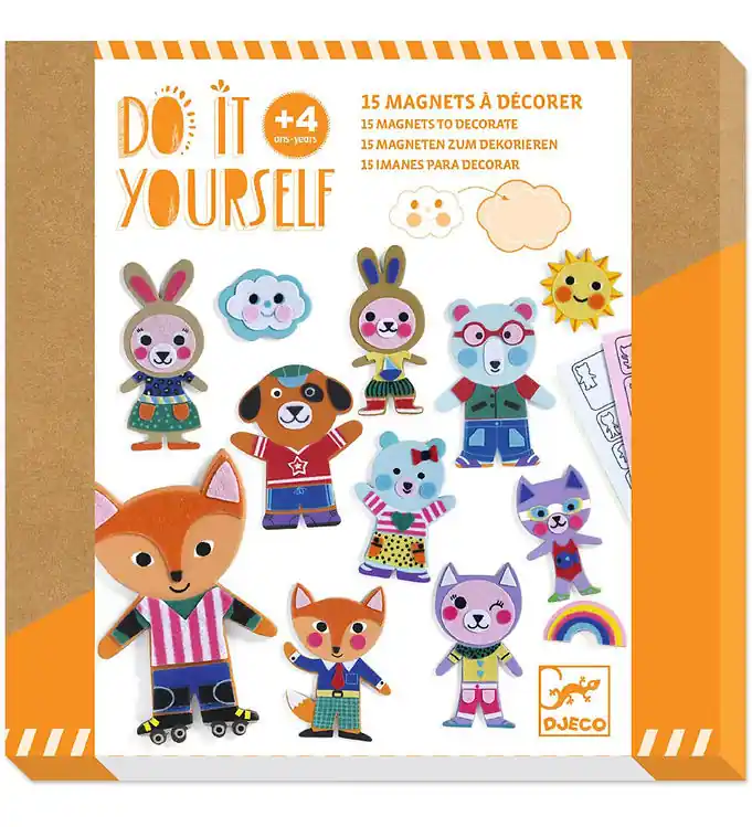 Djeco Creatieve Speelset - DIY - Funky Family Gecertificeerd