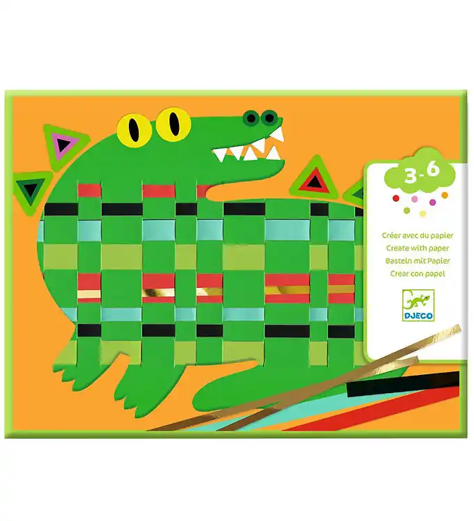 Premium Djeco Creatieve Speelset - Papier Gevlecht - Dieren