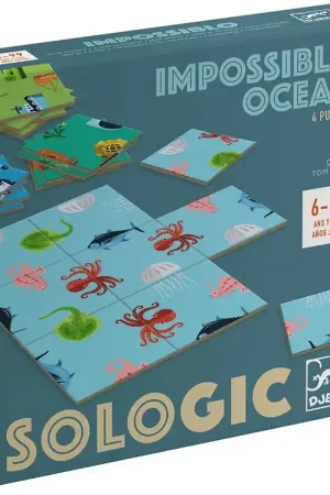 Weekendaanbieding Djeco Puzzel - 9x4 Bakstenen - Ocean