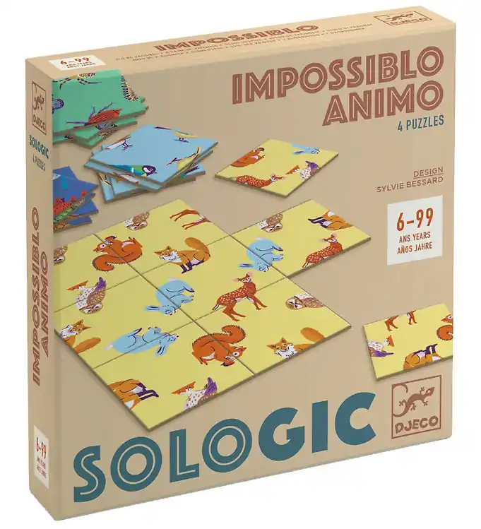 Djeco Puzzel - 9x4 Bakstenen - Animo Favoriet