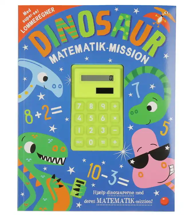 Rechtstreeks Van De Fabrikant Forlaget Bolden Activiteitenboek - Dinosaur Wiskunde-Mission - D