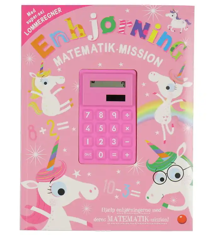 Dagaanbieding Forlaget Bolden Activiteitenboek - Eenhoorn Wiskunde-Mission - D