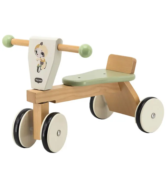 Tiny Love Ride-op fiets - hout - Boho chic Lage Kosten