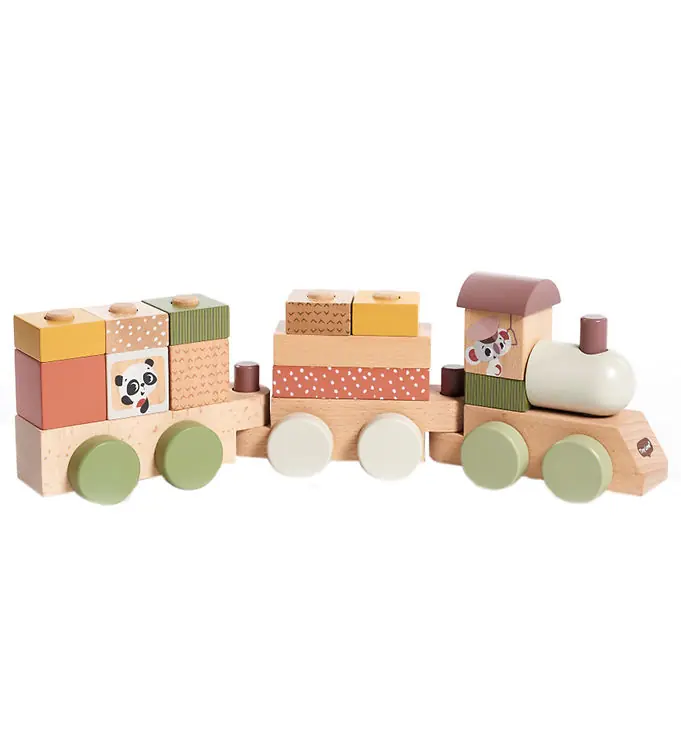 Speciale Aanbieding Tiny Love Stapeltrein - Hout - Boho Chic