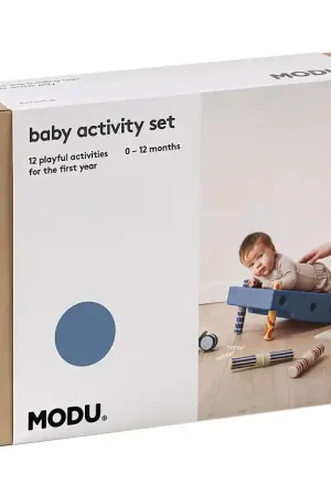 MODU Baby Motorische vaardigheden - 10 Onderdelen - Deep Blue/Sk Superprijs