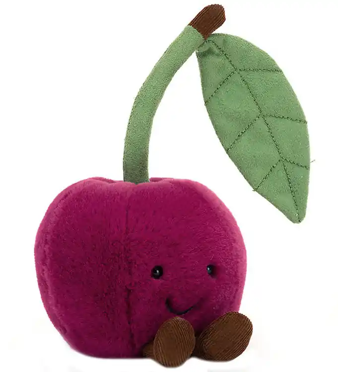Jellycat Knuffel - 12x10 cm - Amuses Cherry Seizoensaanbieding