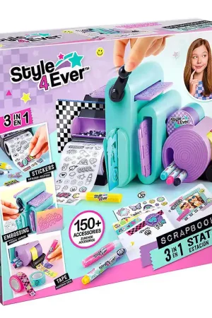 Style 4 Ever Scrapbooking Studio - 3-in-1 - 150 Onderdelen Gecertificeerd