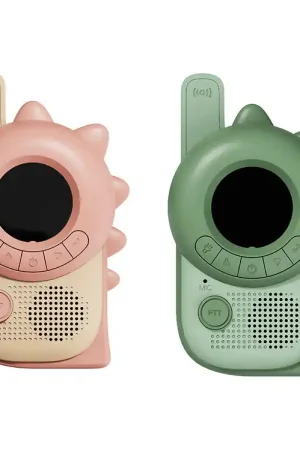 Actieprijs The Zoofamily Walkietalkies - Dino Roze/Dino Groen
