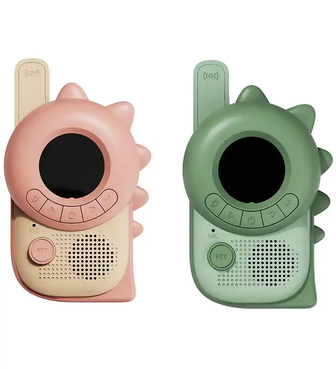 Actieprijs The Zoofamily Walkietalkies - Dino Roze/Dino Groen