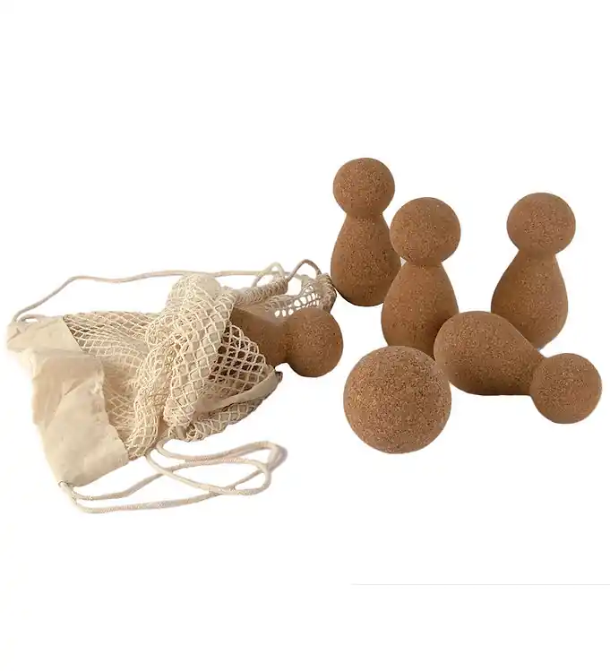 Koopje Dantoy Bowlingset - 9 Onderdelen - Kurk