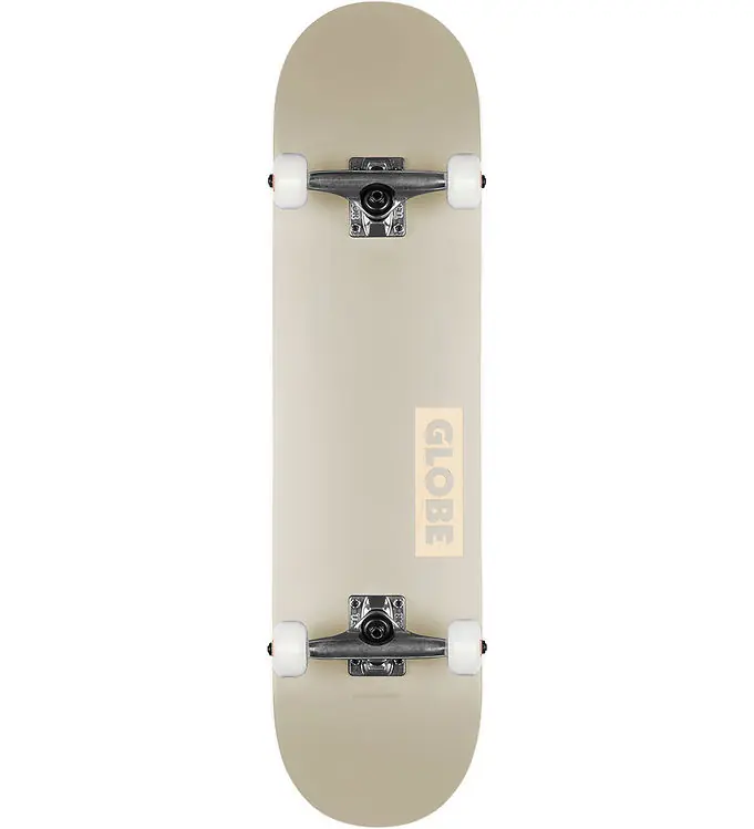 Lage Kosten Globe Skateboard - 8'' - Goodstock - Off White